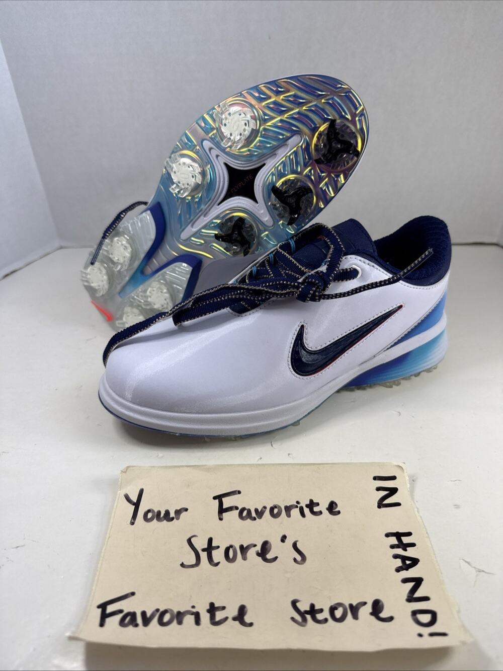 Nike Victory Tour 4 PGA Championship Golf Shoes White RORY HJ4503-001 Men's Sz 4